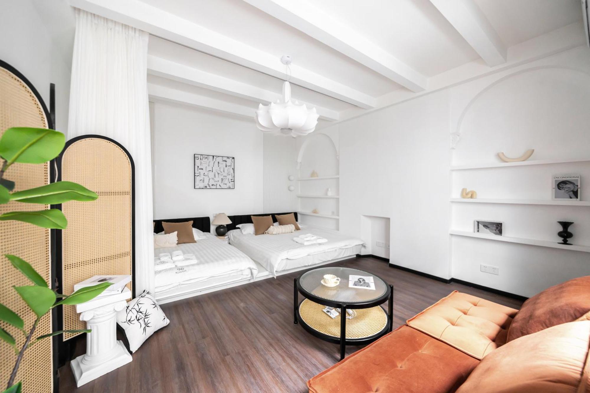 Apartment Molly - Nanjing West Road Jing'an Temple Townhouse Near Subway Shanghai